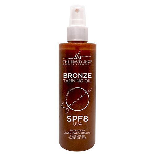 ΑΝΤΗΛΙΑΚΟ ΛΑΔΙ ΜΑΥΡΙΣΜΑΤΟΣ BRONZE ΜΕ GLITTER 200ML