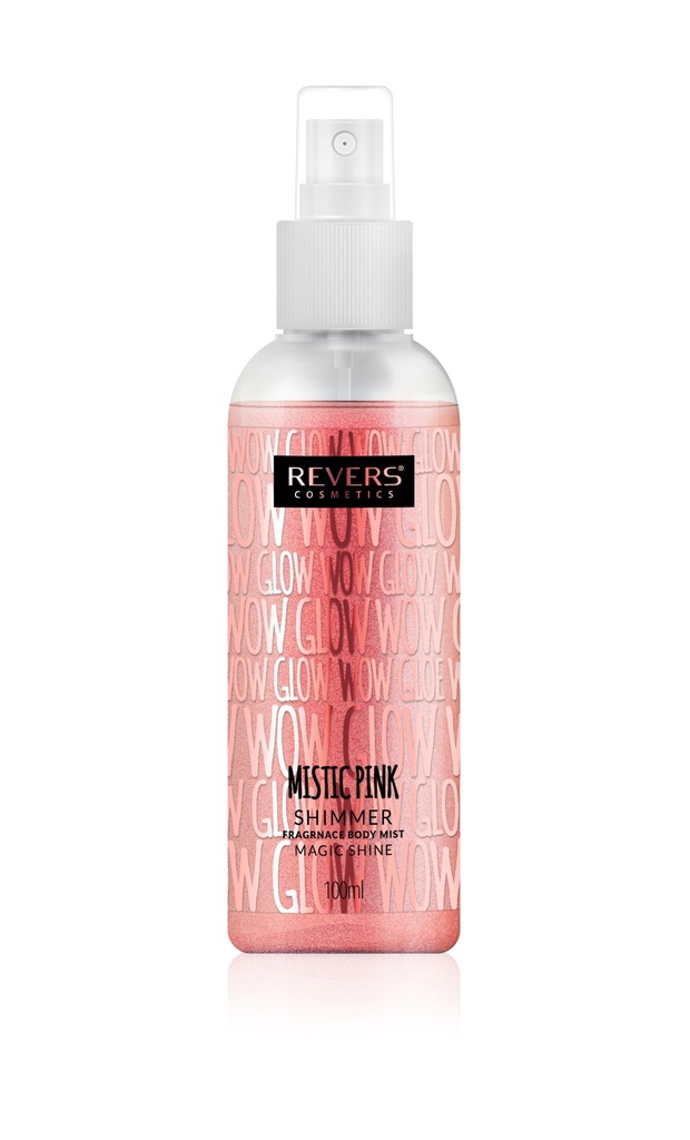 BODY MIST REVERS WITH GLITTER MISTIC PINK 100ML