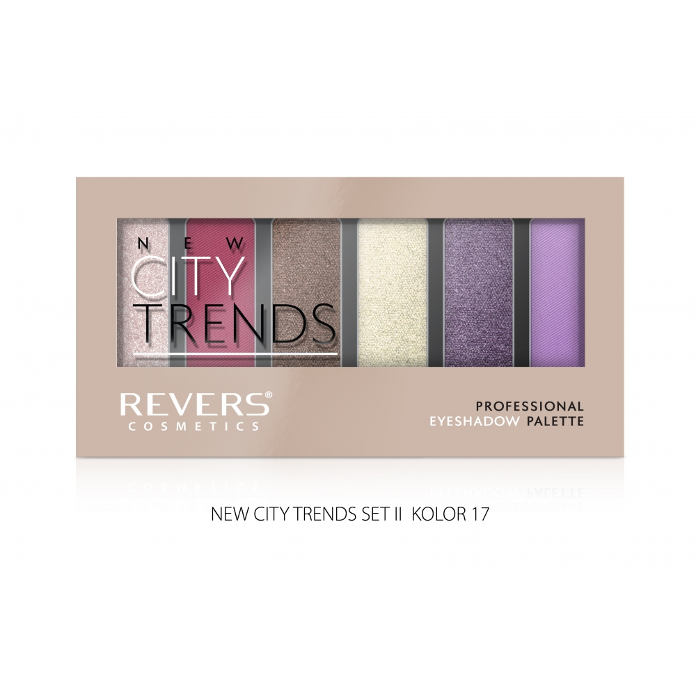 NEW CITY TRENDS PROFESSIONAL EYESHADOW PALETTE(17)