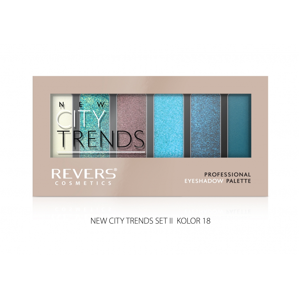 NEW CITY TRENDS PROFESSIONAL EYESHADOW PALETTE(18)